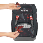 Školní batoh pro prvňáčky 5dílný set, Step by Step GRADE Drak Drako
