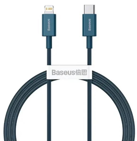 Baseus CATLYS-A03 Kabel USB-C (M) - Lightning (M) 1 m modrá / 20W (CATLYS-A03)