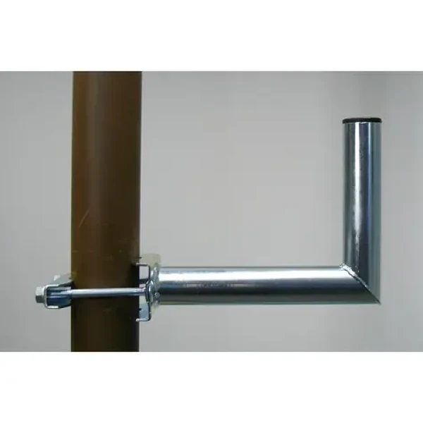 OEM Stožárový držák antény 25 cm / Stožárový držák antény / Průměr 42 mm / Galvanický zinek (PK25S42)