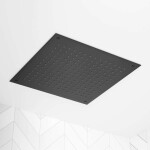 STEINBERG - 390 Hlavová sprcha, 55x55 cm, matná černá 390 6512 S