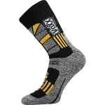 VOXX Ponožky termo zimní TRACTION vlněné ŽLUTÉ 43-46 115103