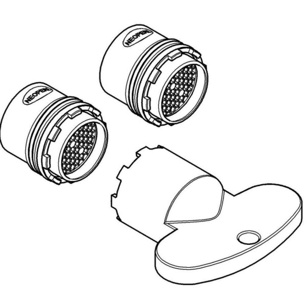 GROHE - Náhradní díly Set pro úsporu vody, chrom 40531000