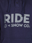 Ride Logo Henley NAVY pánská mikina