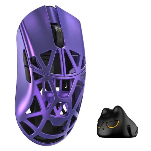 WLMOUSE Beast X Mini Pro fialová / bezdrátová myš / optická / 30000 Dpi / 5 tlačítek / 2.4GHz / USB-C (MINI-SHIXIN-PURPLE-O)
