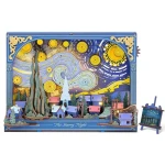 RoboTime 3D dřevěná skládačka Hvězdná noc