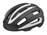 Cyklistická přilba TAKE-OFF, černá/bílá mat (pro obvod hlavy 58-61 cm)