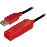 Delock USB 2.0 prodlužovací kabel plochý zahnutý [1x USB 2.0 zástrčka A - 1x USB 2.0 zásuvka A] 1.00 m černá oboustranně zapoji