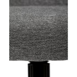 Kancelářské křeslo, šedá látka, kovový kříž