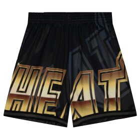 Mitchell & Ness Pánské kraťasy Miami Heat NBA Big Face 4.0 Shorts Velikost: M