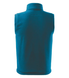 Next fleece vesta unisex petrolejová XL