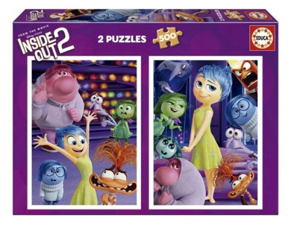 Puzzle V hlavě 2, 2x500 dílků