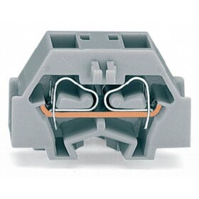 WAGO 260-333 samostatná svorka 8 mm pružinová svorka osazení: L šedá 300 ks