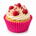 Cake star papírové košíčky na muffiny a cupcakes barevné 50x30 mm 100ks-vzor 6