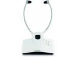 TechniSat STEREOMAN ISI 3 bílá / bezdrátová sluchátka / 2.4GHz / dokovací stanice (V070M)