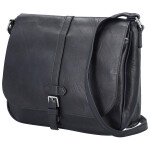 Trendy dámská koženková crossbody kabelka Relinda, tmavě modrá