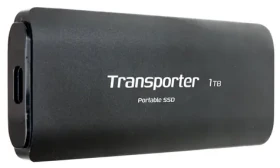 Patriot Transporter 1TB černá / Externí SSD / R: 1000MBs / W: 1000MBs / USB-C 3.2 Gen 2 (PTP1TBPEC)