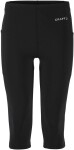 3/4 běžecké kalhoty CRAFT Essence Knickers 3 - černé Velikost textilu: XL