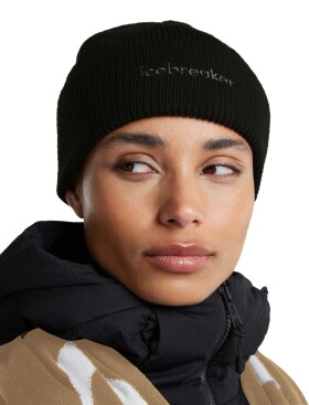 Unisex merino čepice ICEBREAKER Unisex Merino All Day Toque Beanie, Black