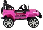 Mamido Elektrické autíčko Jeep Raptor 4x4 růžové