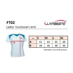 Triko dámské funkční FT-02 s krátkým rukávem do "V"