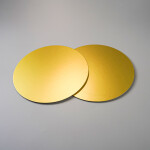 Cake Star podložka tenká zlatá 28 cm