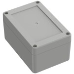 TRU COMPONENTS TC-10860584 univerzální pouzdro 120 x 80 x 60.20 ABS světle šedá 1 ks