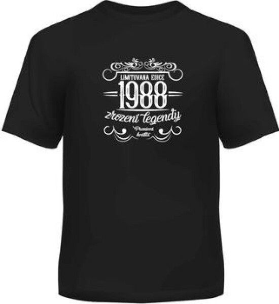 Pánské humorné tričko - 1988, vel. L - Albi