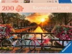 Ravensburger 120017332 Západ slunce v Amsterdamu 200 dílků
