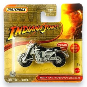 Nová motorka - model Matchbox Indiana Jones Themed Ducati Scrambler