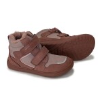 Dívčí zimní barefoot boty DAXI OLD PINK, Protetika, starorůžová - 23