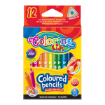 Trojhranné pastelky Colorino krátké 12 barev