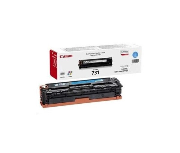 Canon TONER CRG-731C azurová pro i-SENSYS LBP7100Cn, LBP7110Cw, MF623Cn, MF628Cw, MF8230Cn, MF8280Cw (1 500 str.) EDF_413280