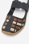 Polobotky Rieker 41369-14 Materiál/-Syntetický,Přírodní kůže (useň) - Lícová