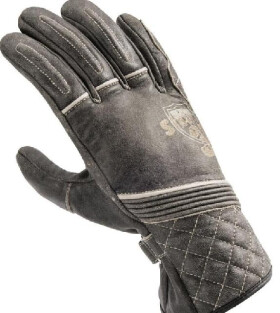 Highway Retro IV rukavice vintage šedé