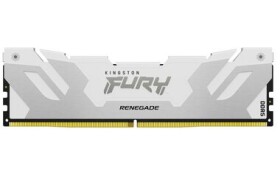 Kingston Fury Renegade White 16GB (1x16GB) DDR5 7200MHz / CL38 / DIMM / On-Die ECC / XMP / 1.45V (KF572C38RW-16)