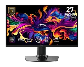 26.5" MSI MAG 274QP QD-OLED X24 černá / Monitor / 2560x1440 / 240Hz / 0,03ms / HDMI+DP / VESA (MAG 274QP QD-OLED X24)