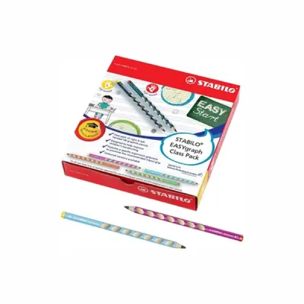 STABILO® EASYgraph - 48 ks balení - v různých barvách (UK/321-2HB/48-2)