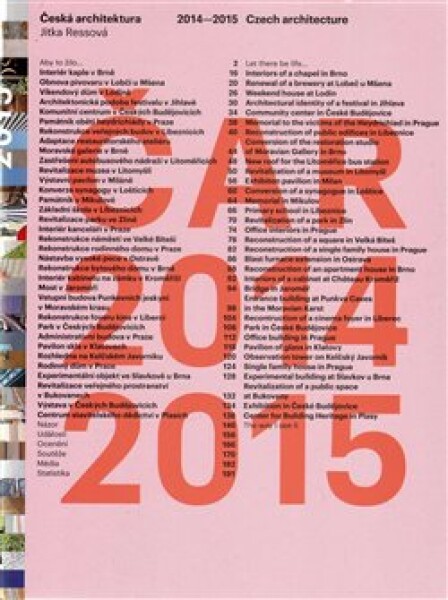 Česká architektura 2014-2015