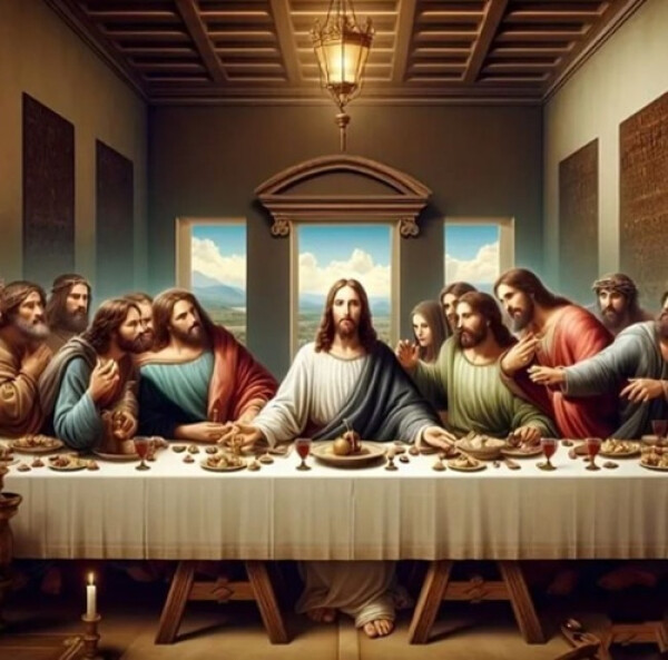Diamantové malování Poslední večeře