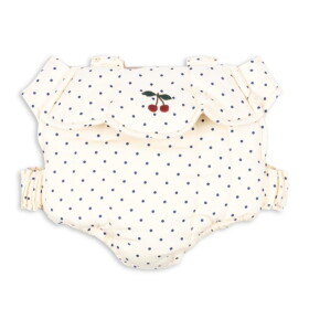 Konges Sløjd Nosítko pro panenku Estate Dot, krémová barva, textil