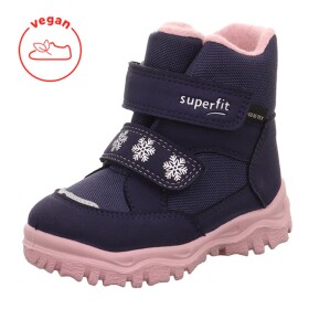 Dívčí zimní boty HUSKY1 Blau/Pink Gore-Tex, Superfit,1-006045-8030 - 28