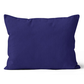 Mikroplyšový povlak na polštář 50x70 cm Tmavě Modrý