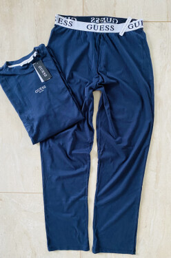 Pánské pyžamo U1BX00JR018 G7V2 Tmavě modrá Guess modrá