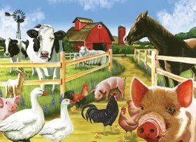 COBBLE HILL Rodinné puzzle Vítejte na farmě