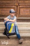 Školní batoh BAAGL Cubic Neon
