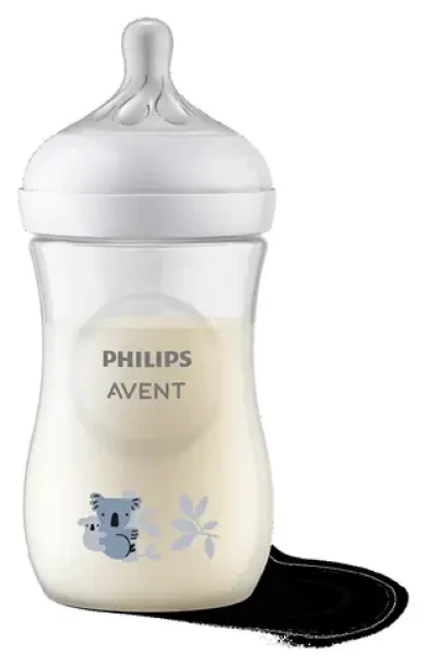 Philips AVENT Natural Response Koala SCY903/67 modrá / Kojenecká láhev / 260 ml / 1m+