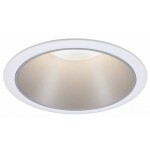 Paulmann 92907 Whirl LED vestavné svítidlo, LED, pevně vestavěné LED, 4.9 W, hliník (kartáčovaný), saténová, sada 3 ks