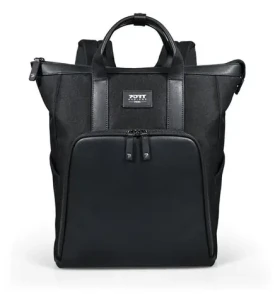 PORT DESIGNS Muse Signature ECO 16" černá / Dámský batoh na notebook / 17 l / r-PET / s pouzdrem (135180)