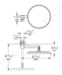 GROHE - Selection Kosmetické zrcátko, chrom 41077000