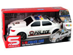 Mamido Sportovní policejní auto 1:16 bílé se zvukem